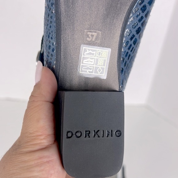 Nib - Dorking Tucan Heel, Sling Back - Navy Blue. Size: 37. - Picture 10 of 15